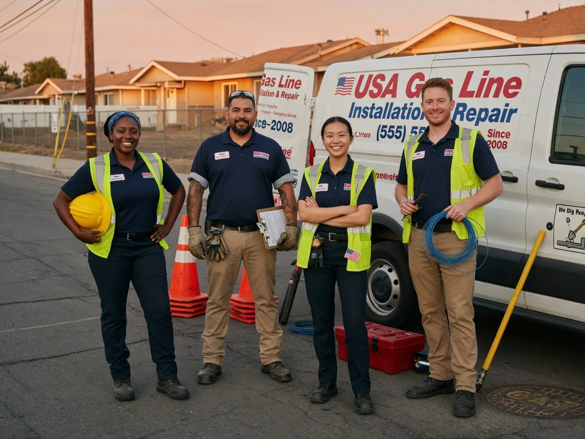 Gas Line Installation company in Vass, NC